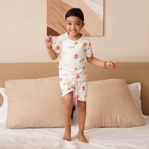 NYC - Short Sleeve Lounge Set