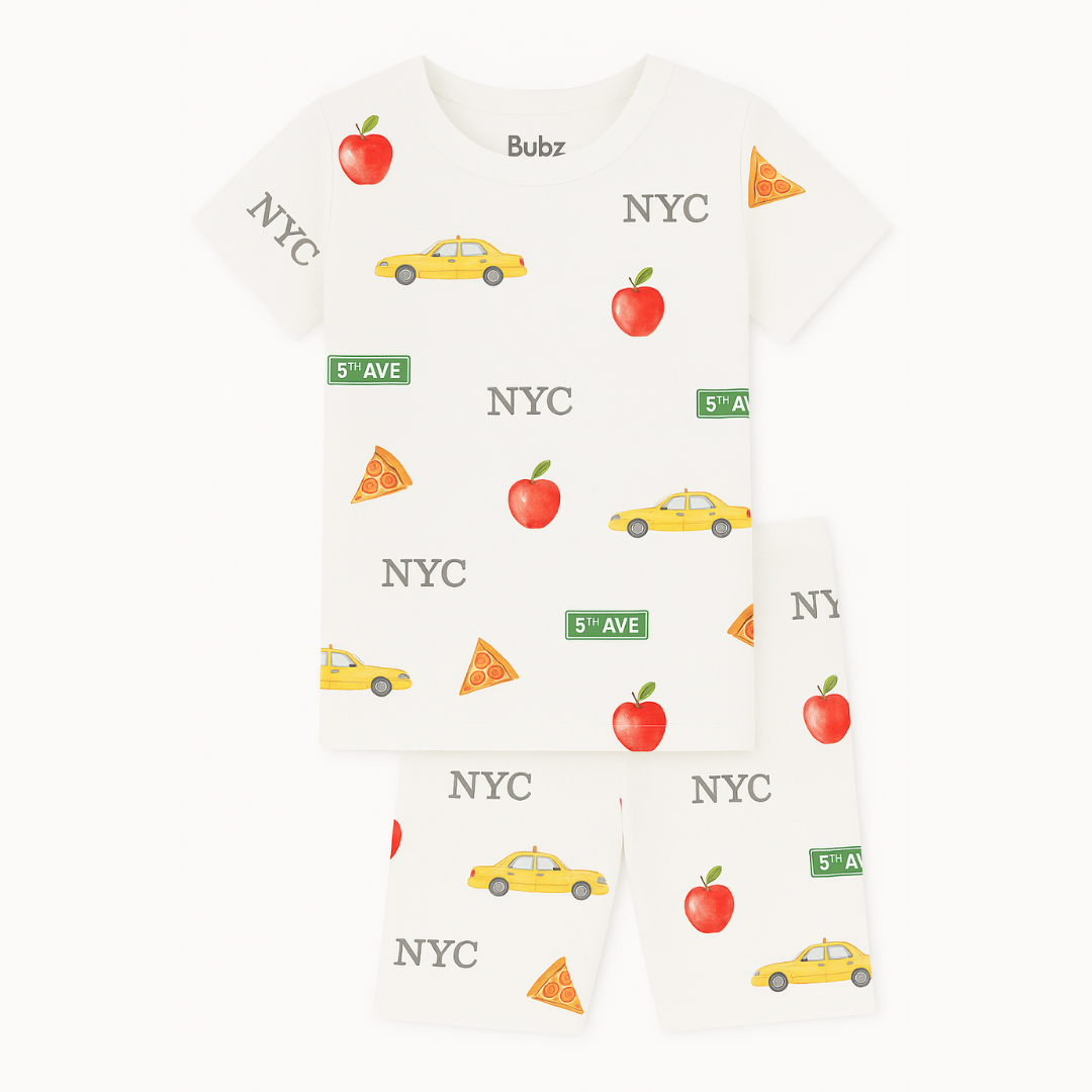 NYC - Short Sleeve Lounge Set