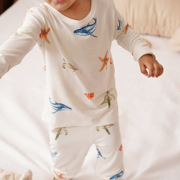 Under The Sea - Long Sleeve Lounge Set