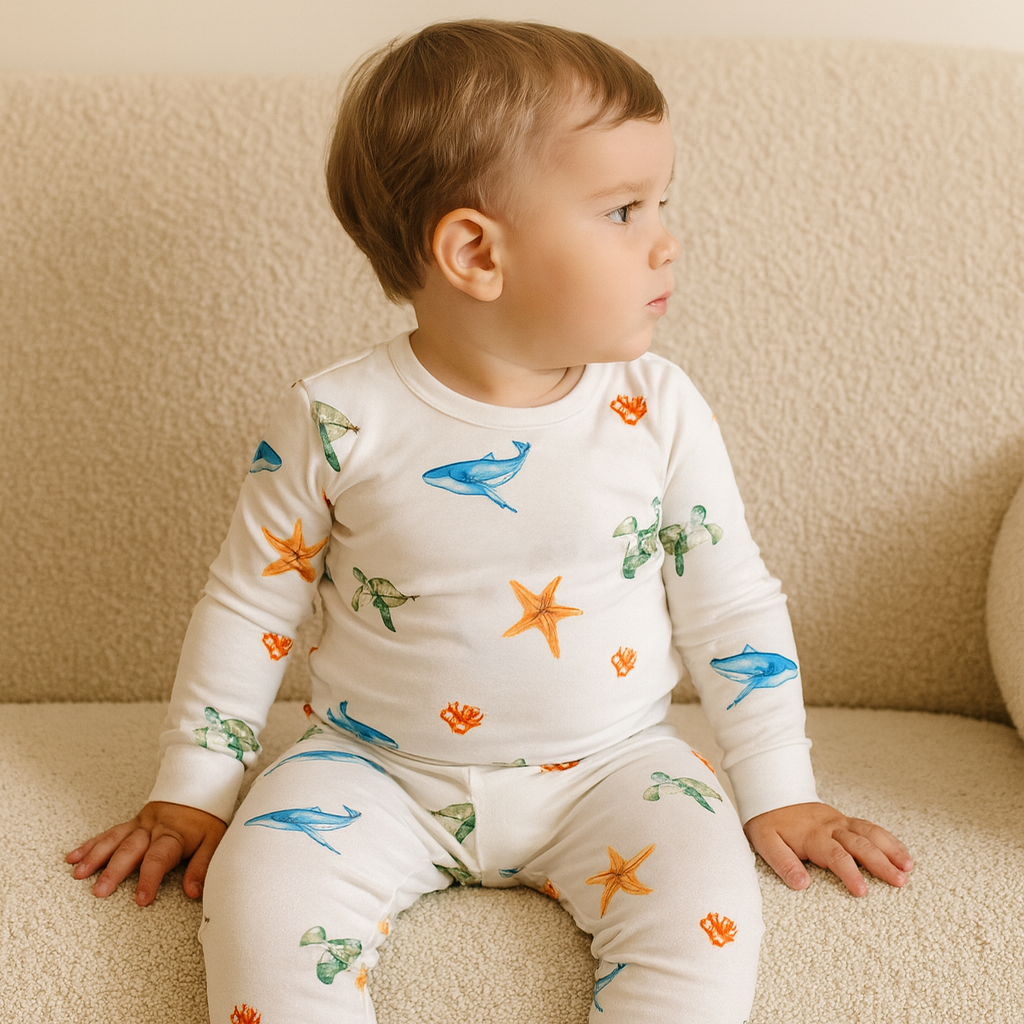 Under The Sea - Long Sleeve Lounge Set